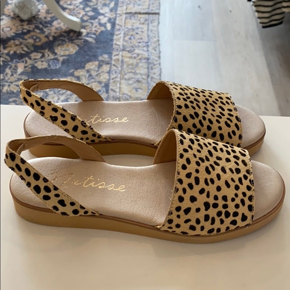 MATISSE EASY CHEETAH SANDAL - Picture 2 of 4